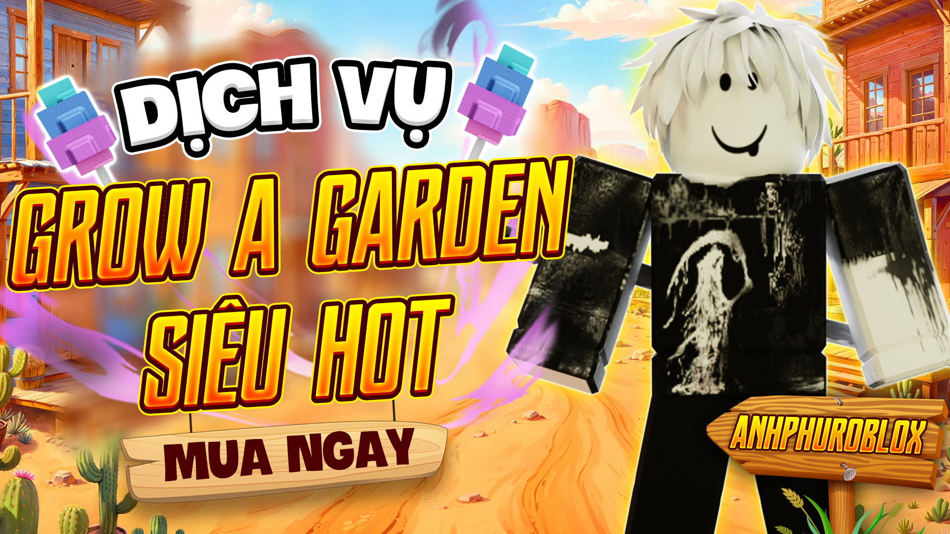 Dịch Vụ Hot Grow a Graden